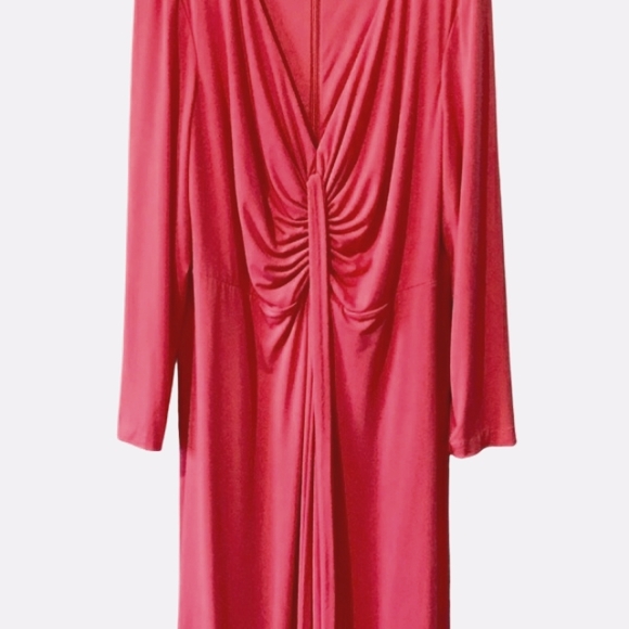 New Calvin Klein Coral Gown NWT - Picture 4 of 9